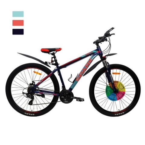 Велосипед SPARK FORESTER 17 29 темно синій (колеса - 29", сталева рама - 17") Велосипед SPARK FORESTER 17 29 темно синій (колеса - 29", сталева рама - 17")