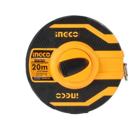 Рулетка 20 м скловолокно 12,5 мм INGCO Рулетка 20 м скловолокно 12,5 мм INGCO