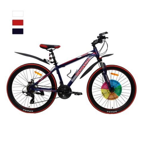 Велосипед SPARK FORESTER 15 26 темно синій (колеса - 26", сталева рама - 15") Велосипед SPARK FORESTER 15 26 темно синій (колеса - 26", сталева рама - 15")