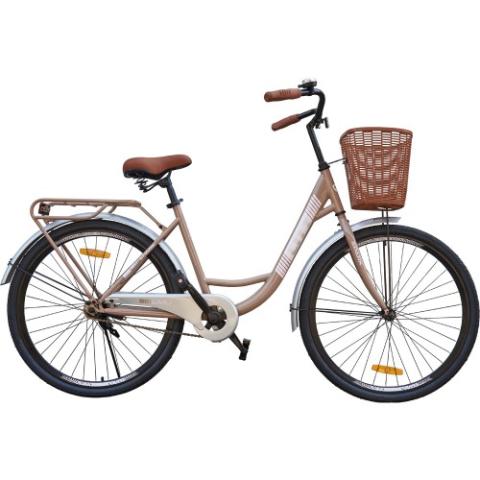 Велосипед SPARK CITY LIMU (колеса - 26", сталева рама - 17") коричневий Велосипед SPARK CITY LIMU (колеса - 26", сталева рама - 17") коричневий