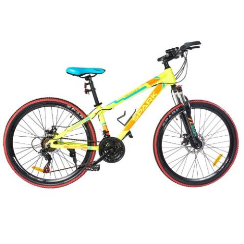 Велосипед SPARK TRACKER (колеса - 26", алюмінієва рама - 13") жовтий