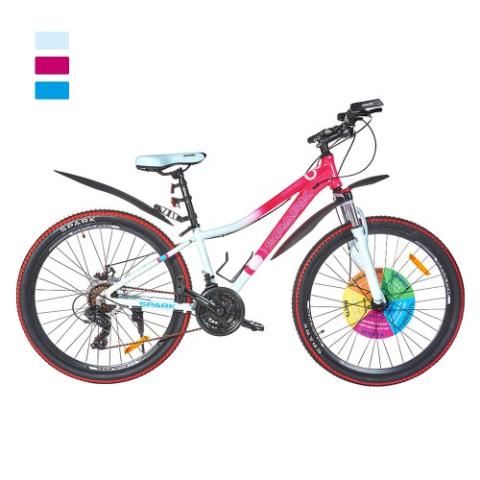 Велосипед SPARK MONTERO 13 26 ультра рожевий (колеса - 26", алюмінієва рама - 13") Велосипед SPARK MONTERO 13 26 ультра рожевий (колеса - 26", алюмінієва рама - 13")