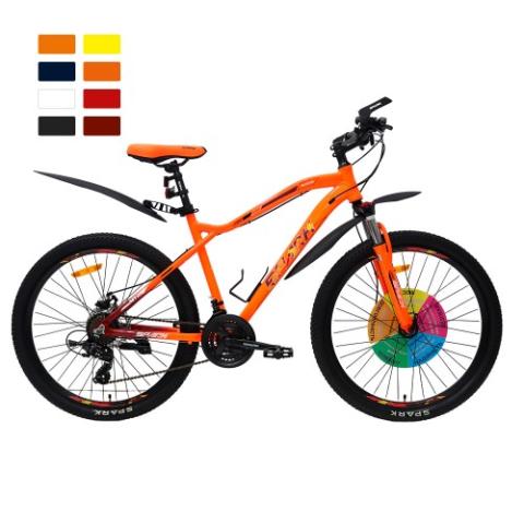 Велосипед SPARK HUNTER 18 26 помаранчевий (колеса - 26", алюмінієва рама - 18")