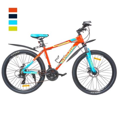 Велосипед SPARK TRACKER 17 26 червоний (колеса - 26", алюмінієва рама - 17")