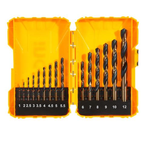 Набір свердел по металу 15 од. 1-12 мм INGCO Набір свердел по металу 15 од. 1-12 мм INGCO