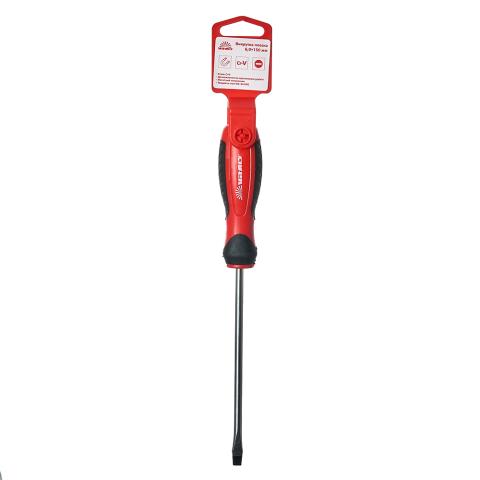 Викрутка плоска Vitals, 6.0х150 мм