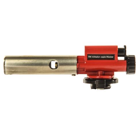 Пальник газовий 360° суцільнометалевий корпус Ø22 мм Vitals Master BT-190С