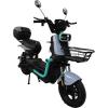 Велосипед з електромотором SPARK BOOST EVO 14" 72V/1200W/20Ah сірий з бірюзовим
