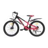 Велосипед SPARK JOY (колеса - 24", сталева рама - 11") чорний з рожевим