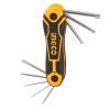 Комплект ключів Torx 8 шт. Т9-Т40 INGCO