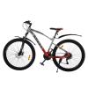 Велосипед SPARK BLITZ (колеса - 27,5", сталева рама - 17") сірий з червоним