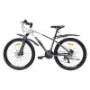 Велосипед SPARK PLEASURE (колеса - 26", алюмінієва рама - 15") сірий з білим