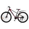 Велосипед SPARK NOVA (колеса - 29", сталева рама - 17") вишневий з чорним