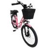Велосипед з електромотором SPARK E-CITY LITE 17" 48V/500W/12,8Ah малиновий