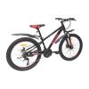 Велосипед SPARK JOY (колеса - 24", сталева рама - 12") чорний з червоним