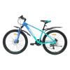 Велосипед SPARK PLEASURE (колеса - 26", алюмінієва рама - 15") бірюзовий з блакитним
