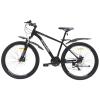 Велосипед SPARK PLAYER (колеса - 27,5", сталева рама - 17") чорний з сірим