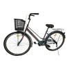 Велосипед SPARK CITY MIRA (колеса - 28", сталева рама - 18") з кошиком графітовий