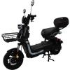 Велосипед з електромотором SPARK BOOST EVO 14" 72V/1200W/20Ah чорний із сірим