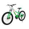 Велосипед SPARK WAVE JR. (колеса - 24", сталева рама - 12") зелений з білим