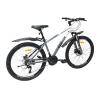Велосипед SPARK PLEASURE (колеса - 26", алюмінієва рама - 15") сірий з білим
