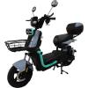Велосипед з електромотором SPARK BOOST EVO 14" 72V/1200W/20Ah сірий з бірюзовим
