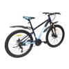 Велосипед SPARK JOY (колеса - 26", сталева рама - 15") чорний з блакитним
