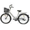 Велосипед SPARK CITY LIRA (колеса - 26", сталева рама - 17") з кошиком сірий