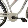 Велосипед SPARK CITY VISTA (колеса - 28", сталева рама - 18") з кошиком світло-сірий