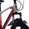 Велосипед SPARK BREEZE (колеса – 29", алюмінієва рама – 17") сірий з червоним