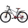 Велосипед SPARK PLEASURE (колеса - 27,5", алюмінієва рама - 15") сірий із темно-червоним