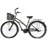 Велосипед SPARK CITY VISTA (колеса - 28", сталева рама - 18") із кошиком темно-коричневий