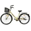 Велосипед SPARK CITY LIRA (колеса - 28", сталева рама - 18") з кошиком світло-бежевий