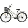 Велосипед SPARK CITY VISTA (колеса - 28", сталева рама - 18") з кошиком світло-сірий