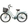 Велосипед SPARK CITY AURA (колеса - 26", сталева рама - 17") з кошиком світло-м`ятний