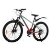 Велосипед SPARK BLINK (колеса - 26", сталева рама - 15") сірий з червоним