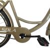 Велосипед SPARK CITY SOLA (колеса - 26", сталева рама - 17") із кошиком світло-коричневий