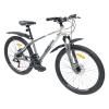 Велосипед SPARK PLEASURE (колеса - 26", алюмінієва рама - 15") сірий з білим
