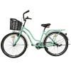 Велосипед SPARK CITY AURA (колеса - 26", сталева рама - 17") із кошиком салатовий
