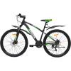 Велосипед SPARK MOUNT (колеса - 27,5", алюмінієва рама - 15") чорний з салатовим