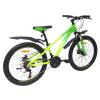 Велосипед SPARK PLEASURE (колеса - 24", алюмінієва рама - 11") Салатовий із зеленим