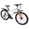 Велосипед SPARK PLAYER (колеса - 24", сталева рама - 13") білий з помаранчевий