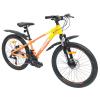Велосипед SPARK PLEASURE (колеса - 24", алюмінієва рама - 12") помаранчевий з жовтим