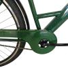Велосипед SPARK CITY LIRA (колеса - 28", сталева рама - 18") із кошиком зелений