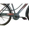 Велосипед SPARK CITY MIRA (колеса - 28", сталева рама - 18") з кошиком графітовий