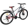 Велосипед SPARK PLEASURE (колеса - 27,5", алюмінієва рама - 15") сірий із темно-червоним