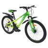 Велосипед SPARK PLEASURE (колеса - 24", алюмінієва рама - 11") Салатовий із зеленим