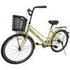 Велосипед SPARK CITY MIRA (колеса - 26", сталева рама - 17") з кошиком світло-бежевий