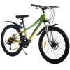 Велосипед SPARK NERO (колеса – 24", сталева рама рама – 12") салатовий з жовтим