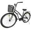 Велосипед SPARK CITY VISTA (колеса - 28", сталева рама - 18") із кошиком темно-коричневий